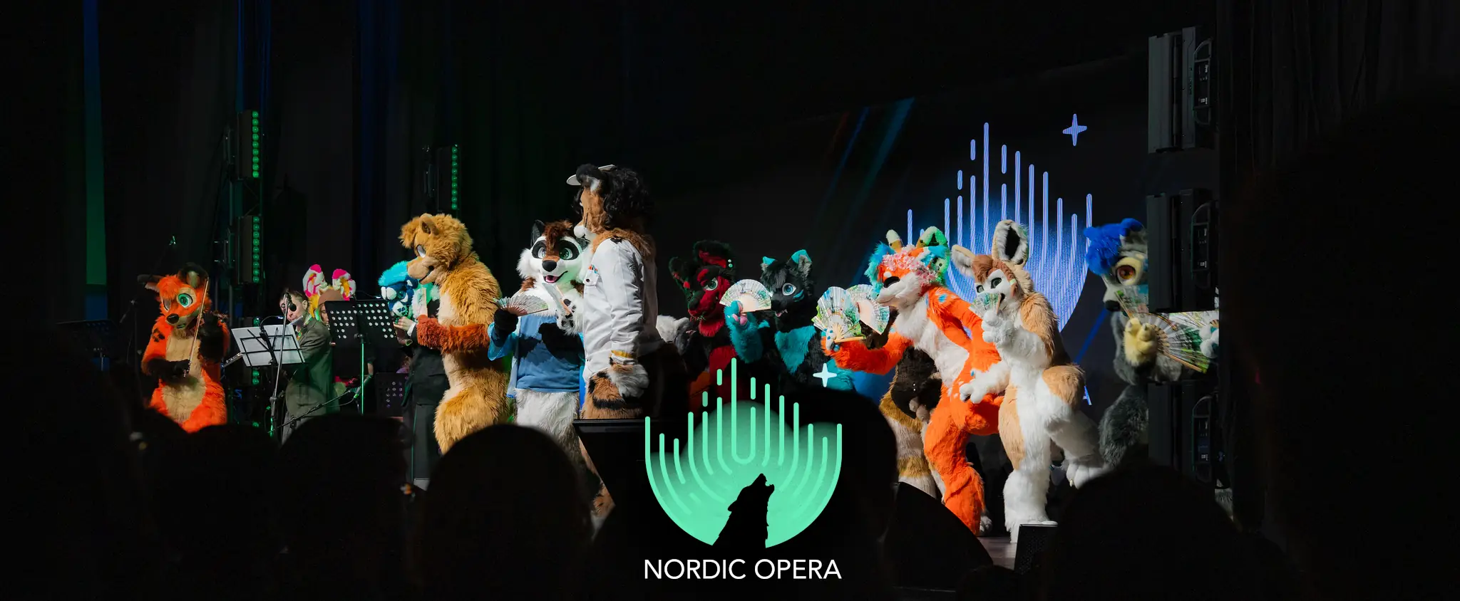 The Nordic Opera performing at Nordic Fuzzcon 2025